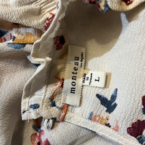 WILDFLOWER WaterColour Blouse with Cold Shouler Detail - Picture 2 of 3